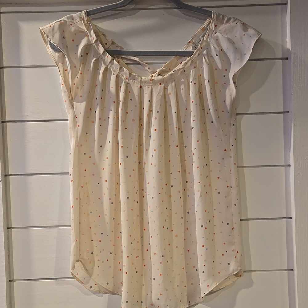Polka Dot Women's Top